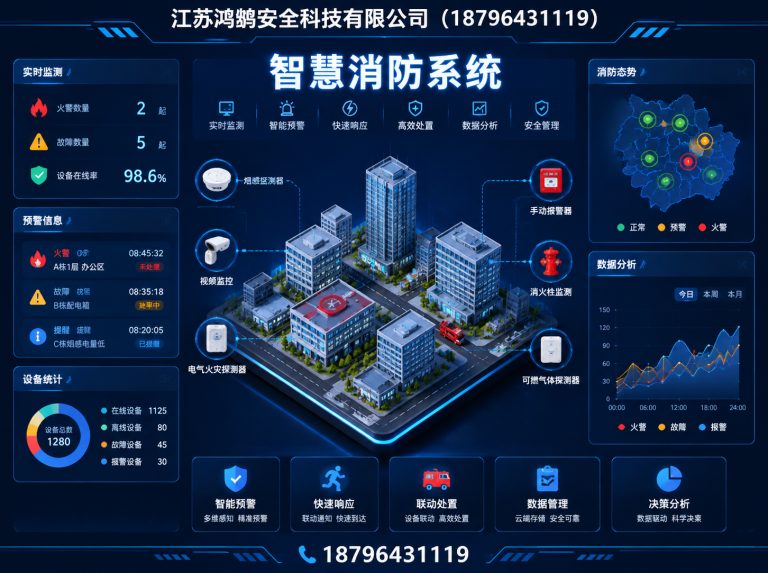 东营消防通信指挥展示图