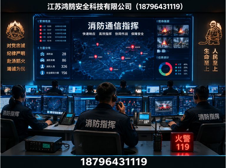 东营应急指挥系统展示图